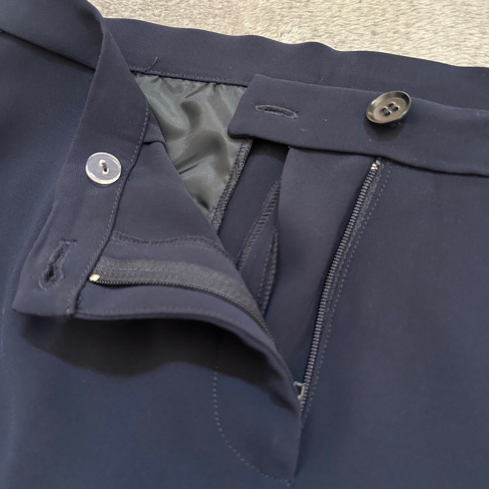 Pendleton Catalina Pants Women 10P Petite Navy Wide Leg Trousers NWT $128 - Picture 8 of 13